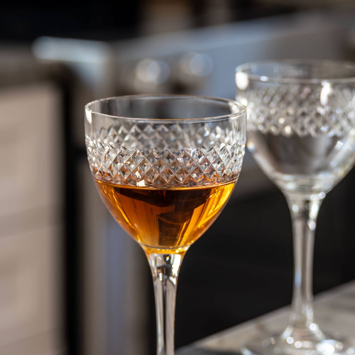 Diamond Nick & Nora Cocktail Glass 4.5oz