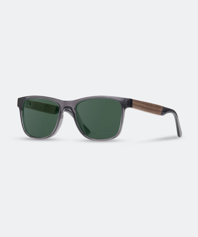 Trail Camp Sunglasses in Fog Walnut
