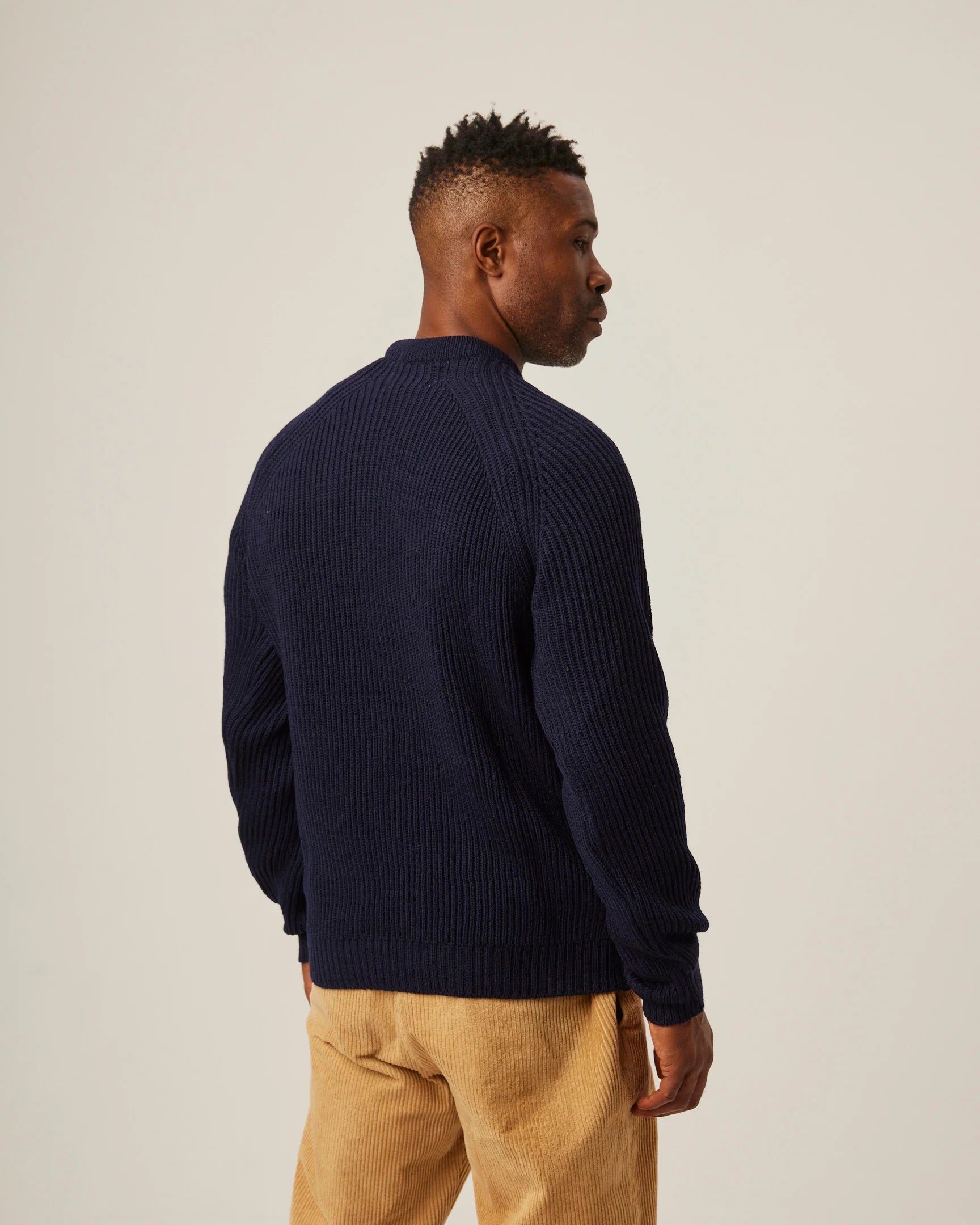 Ford Crew Jumper in Navy