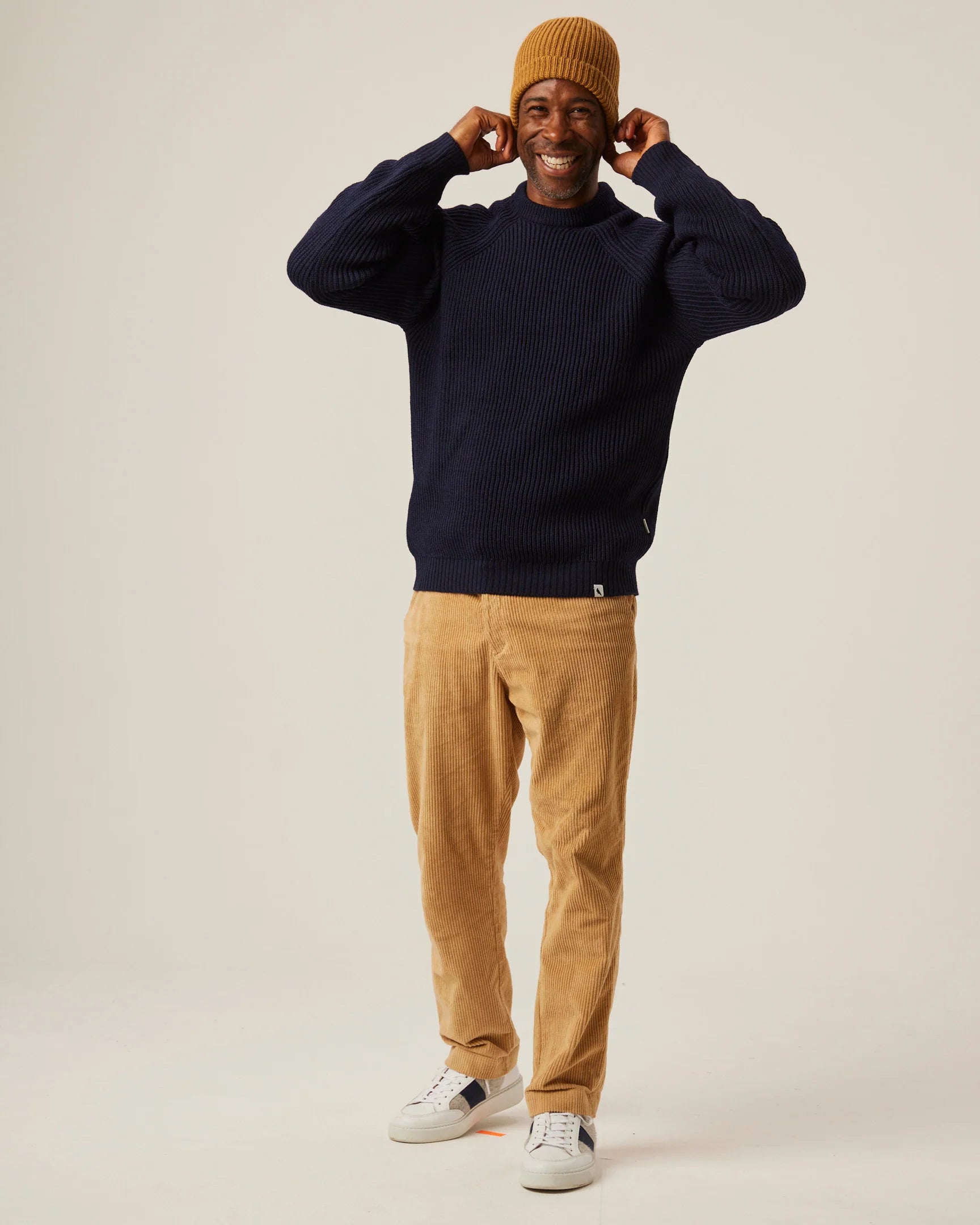 Ford Crew Jumper in Navy