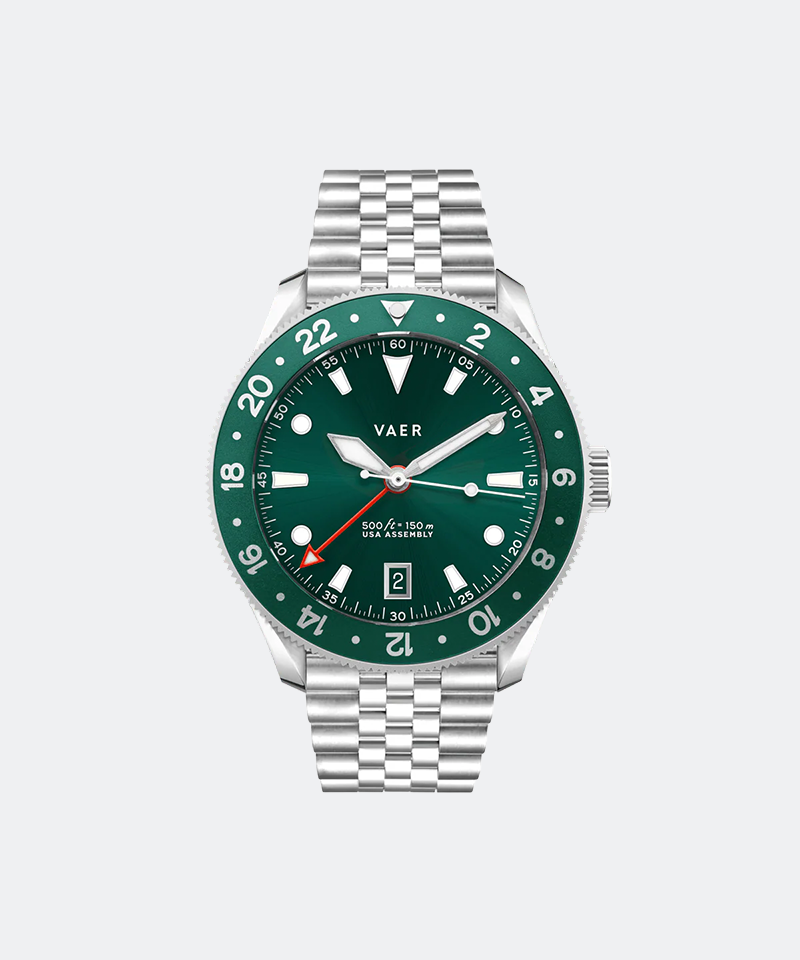G2 Meridian Green 39mm USA GMT
