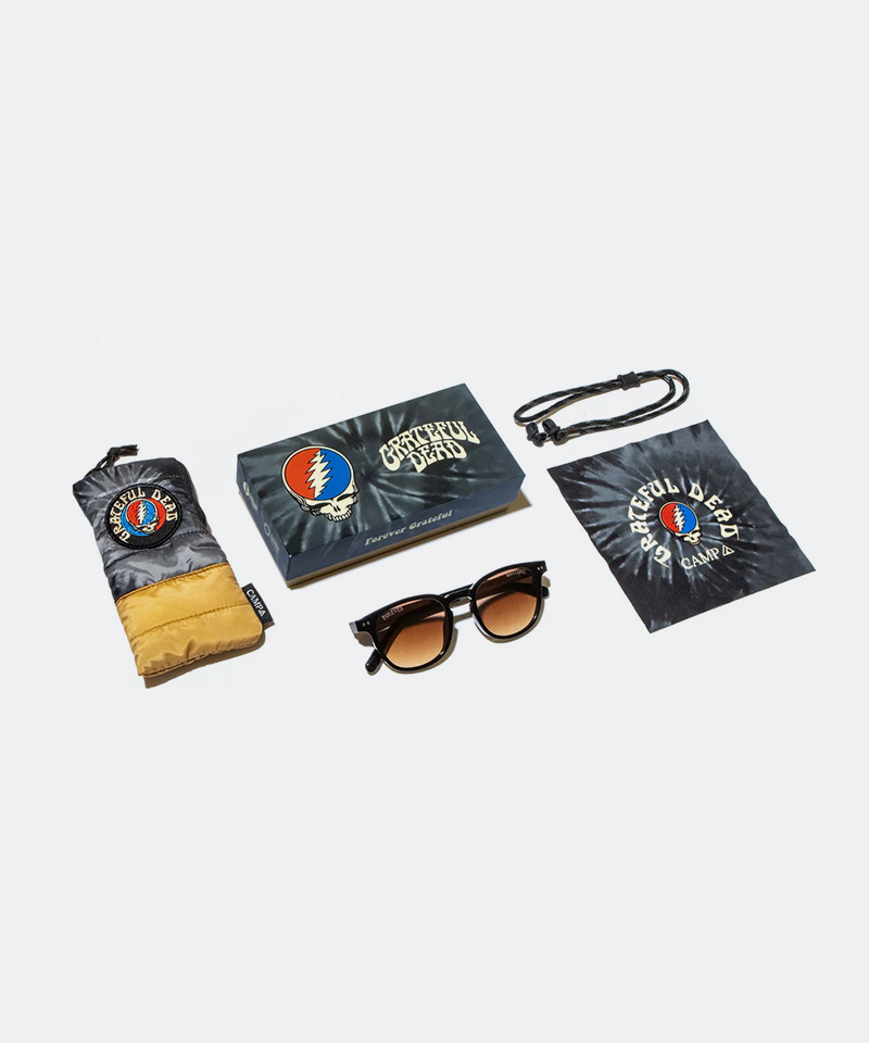 Topo Camp Sunglasses in Grateful Dead Stealie