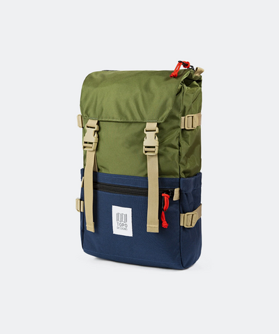 Rover Pack Classic in Olive/Navy