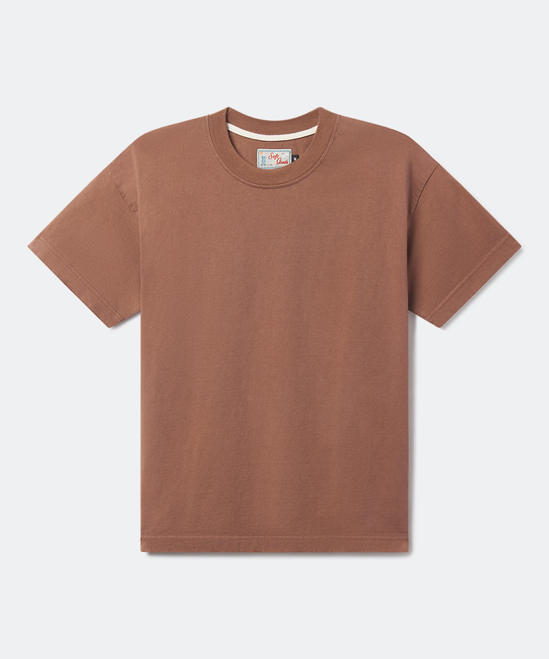 Heavyweight Tee in Chestnut