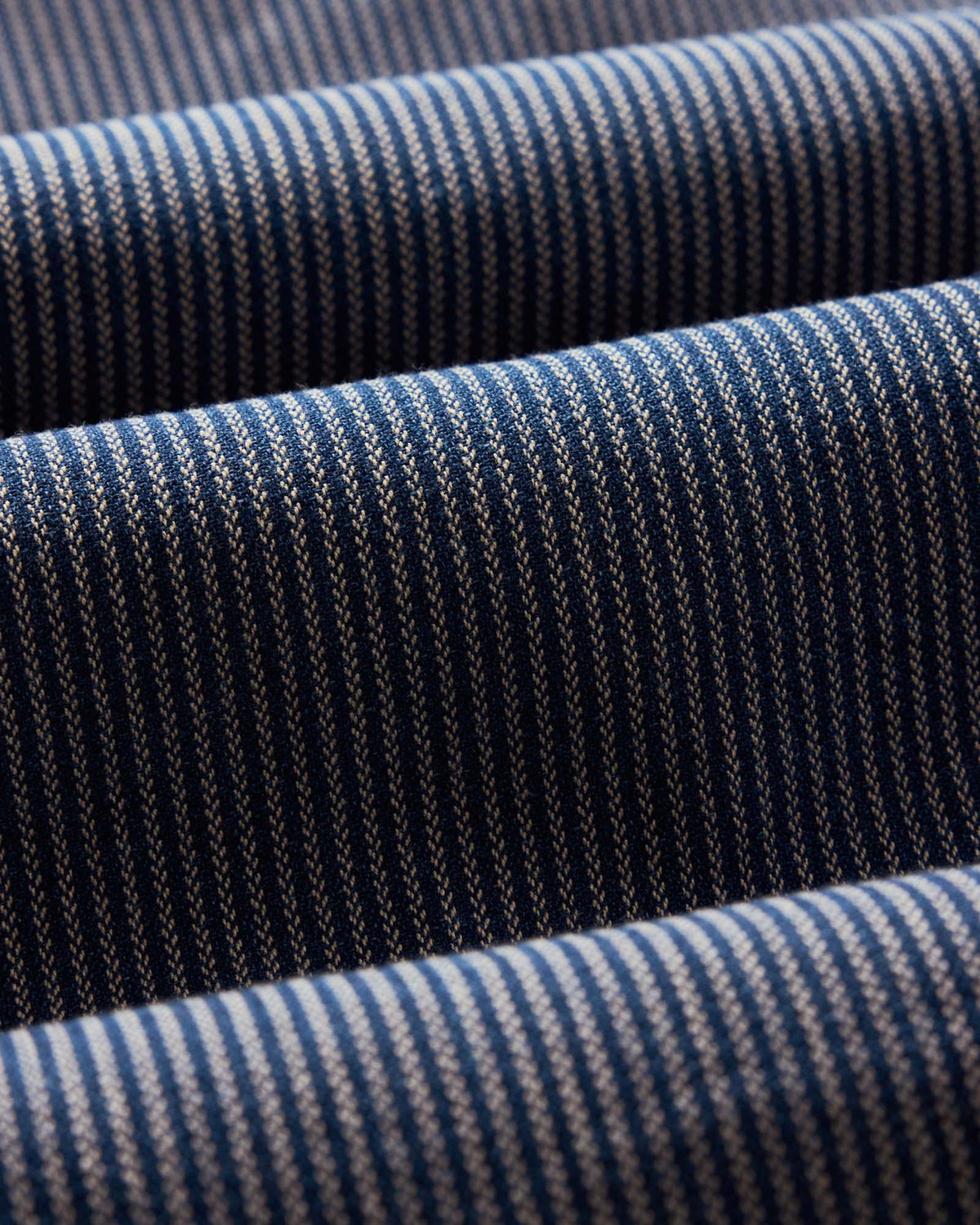 The Short Sleeved Utility Shirt in Roped Indigo