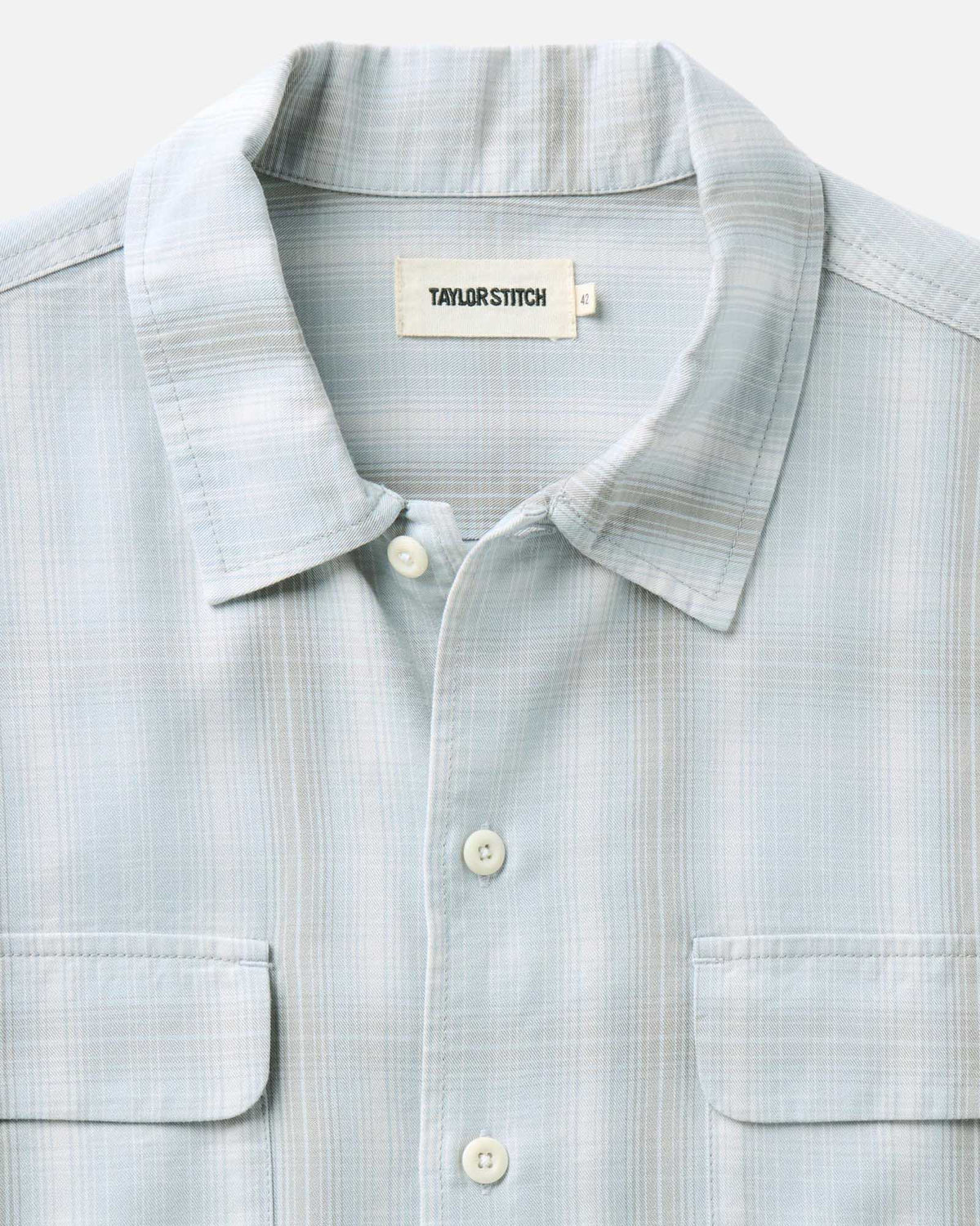 The Shore Shirt in Fog Tencel