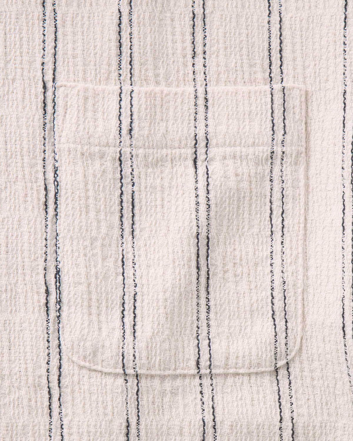 Short Sleeve California in Tide Stripe Hacci