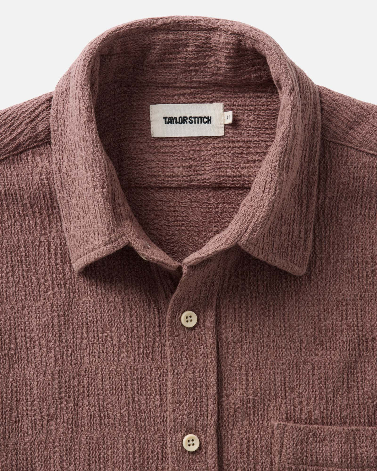 Short Sleeve California in Redwood Hacci