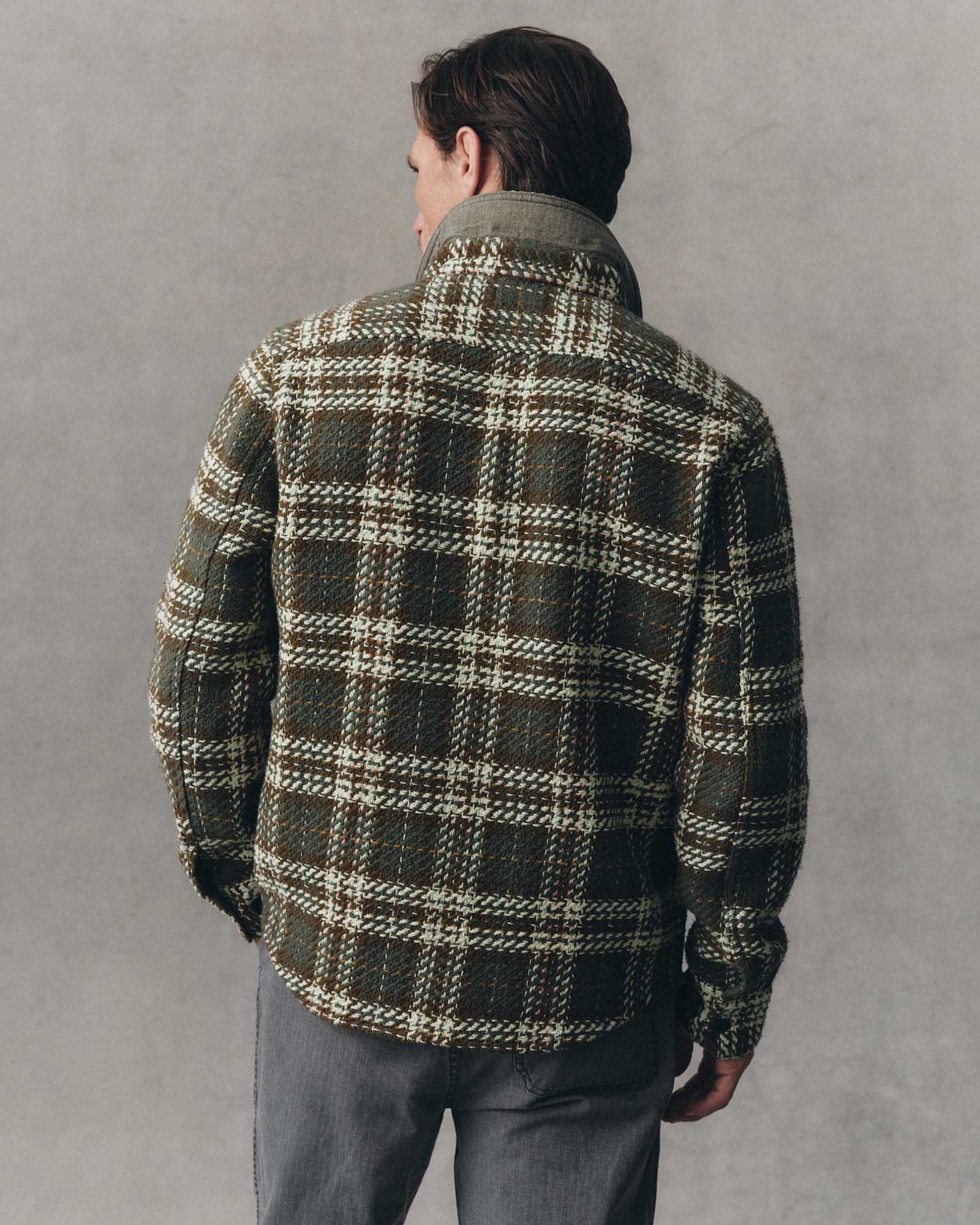 The Cutter Overshirt in Buzzard Check