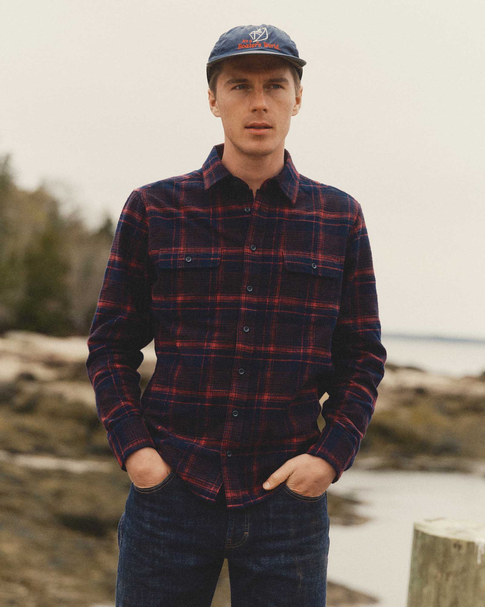 The Yosemite Shirt in Delaware Plaid