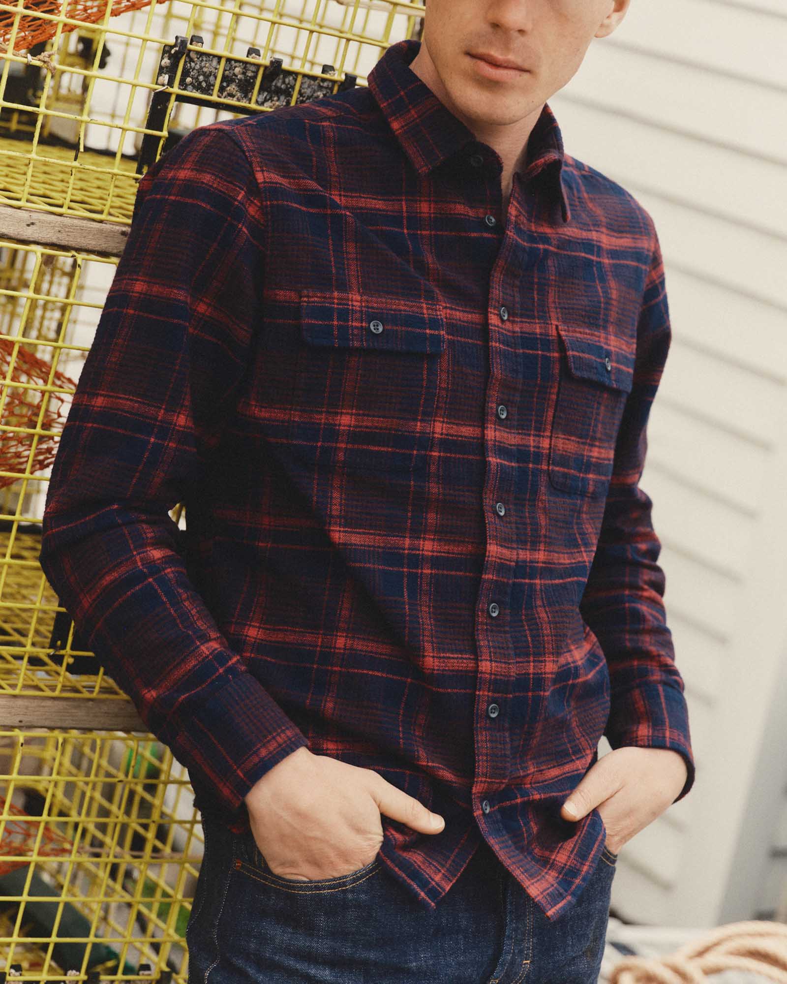 The Yosemite Shirt in Delaware Plaid