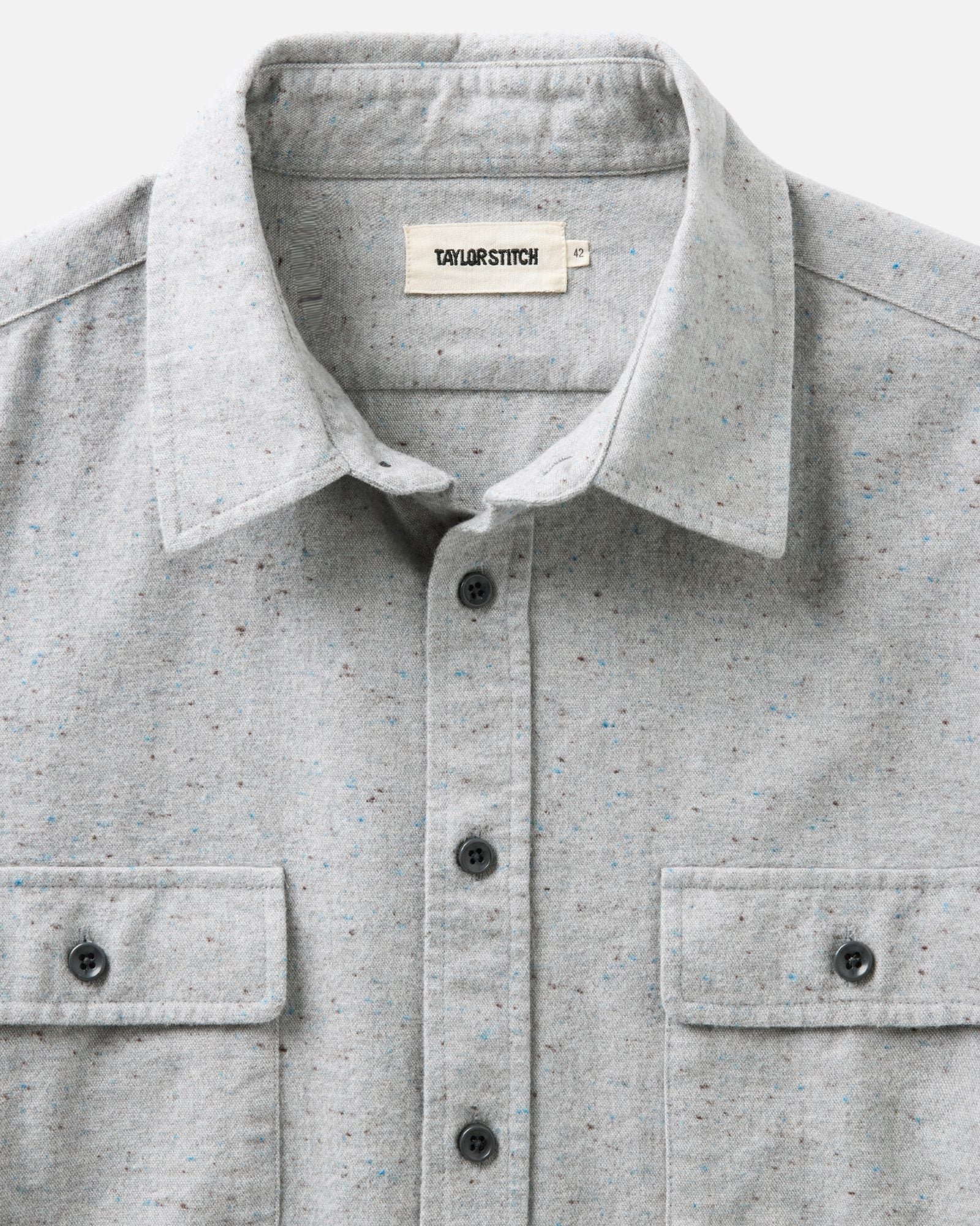 The Yosemite Shirt in Mist Donegal