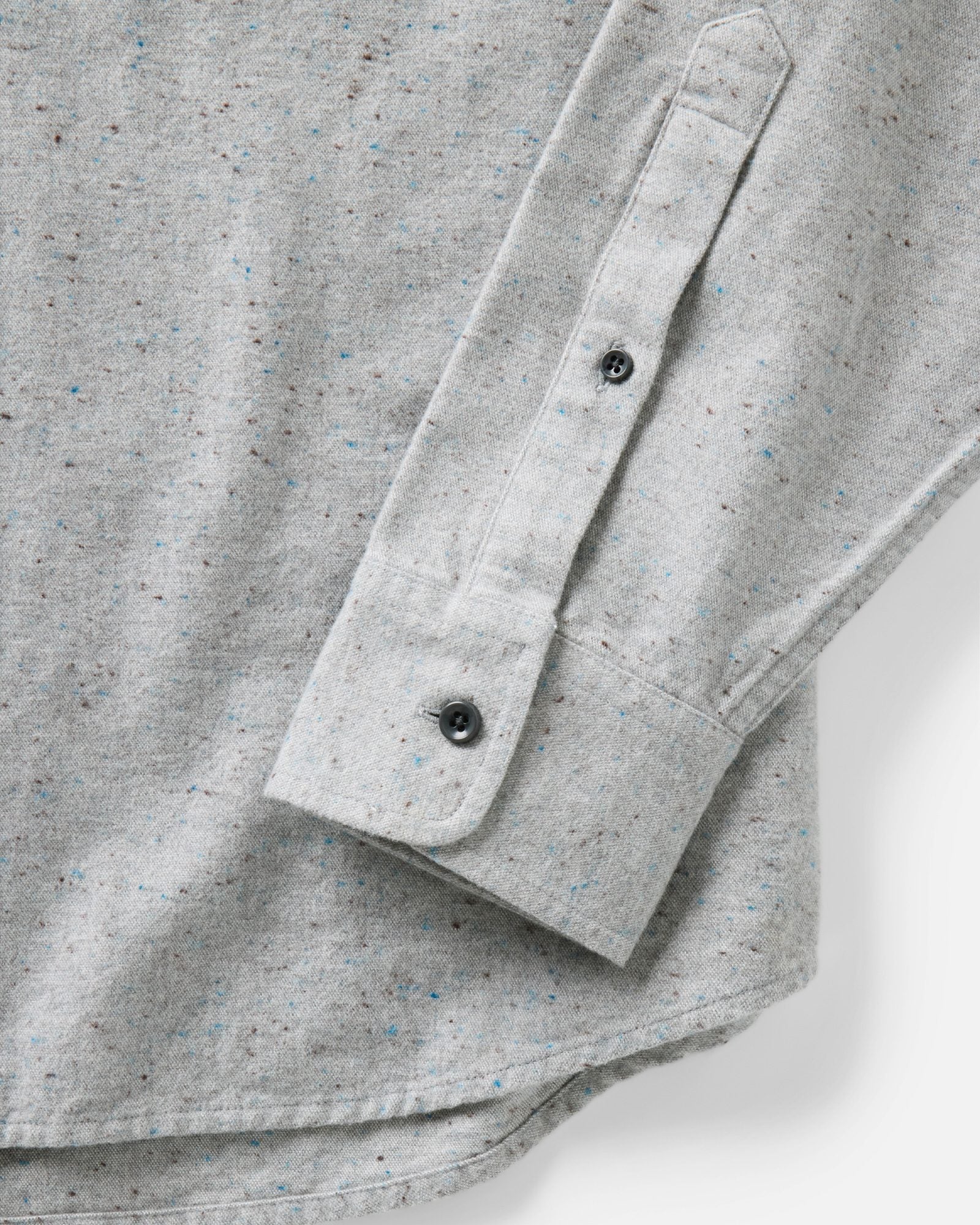 The Yosemite Shirt in Mist Donegal