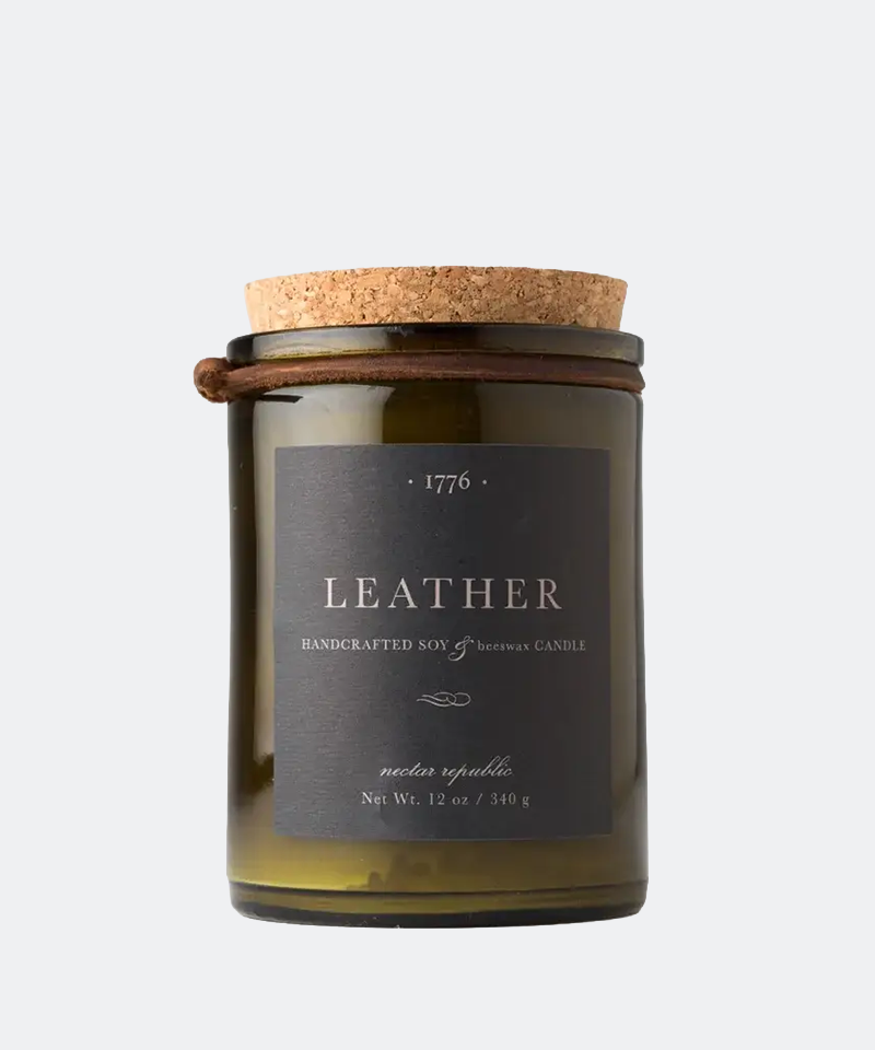 Leather Candle