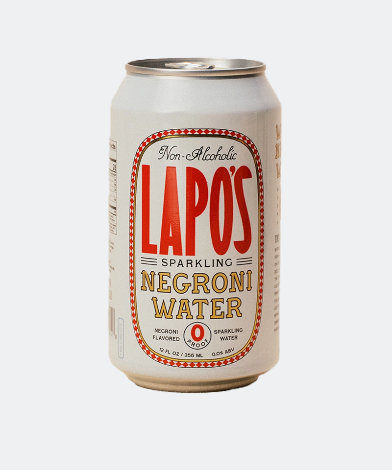 Lapo's Sparkling Negroni Water