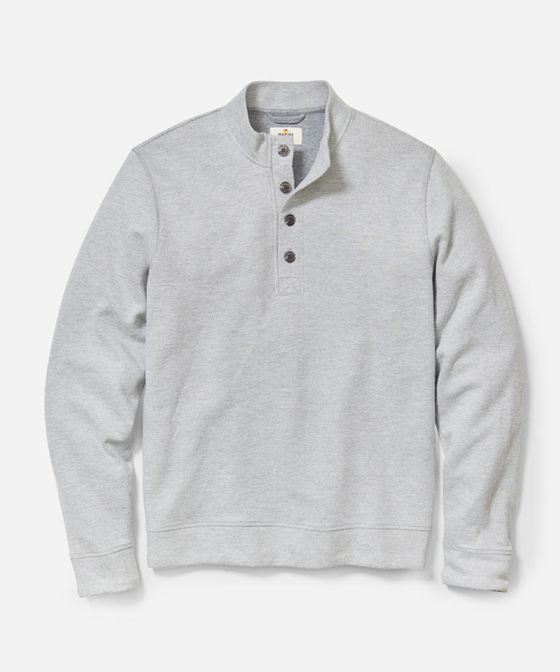 Pacifica Stretch Twill Pullover in Grey