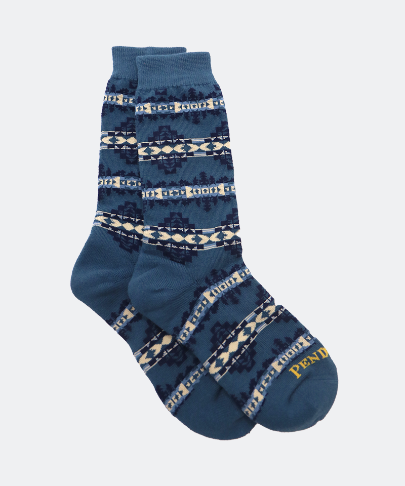 Desert Dawn Cotton Crew Sock