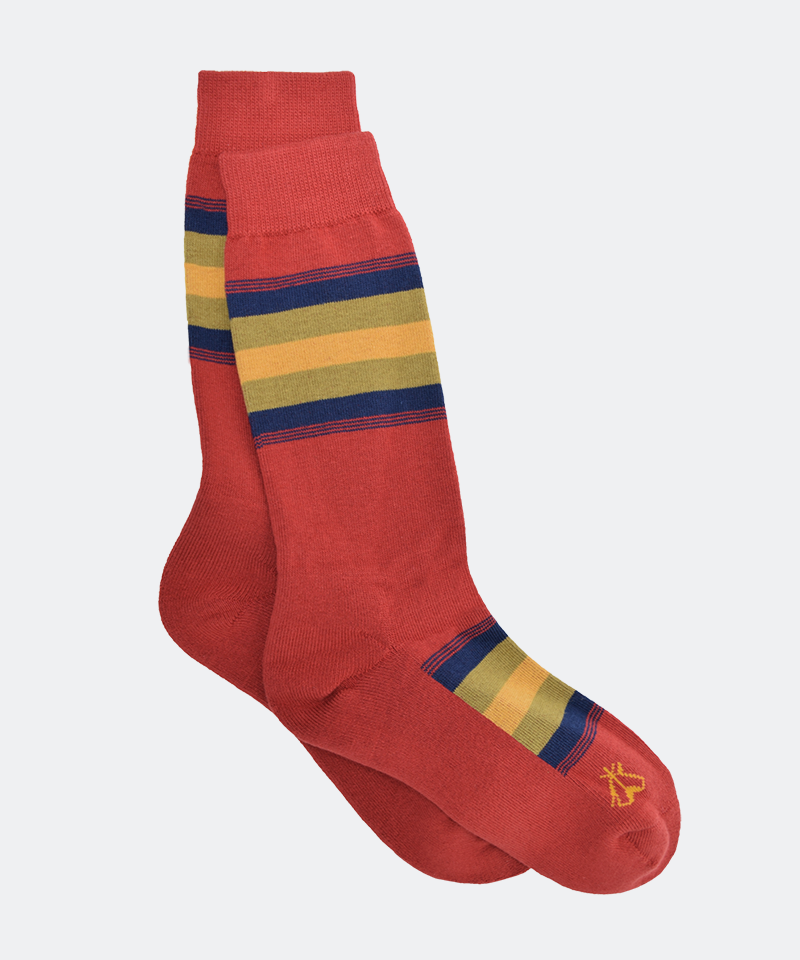 Zion Stripe Crew Sock