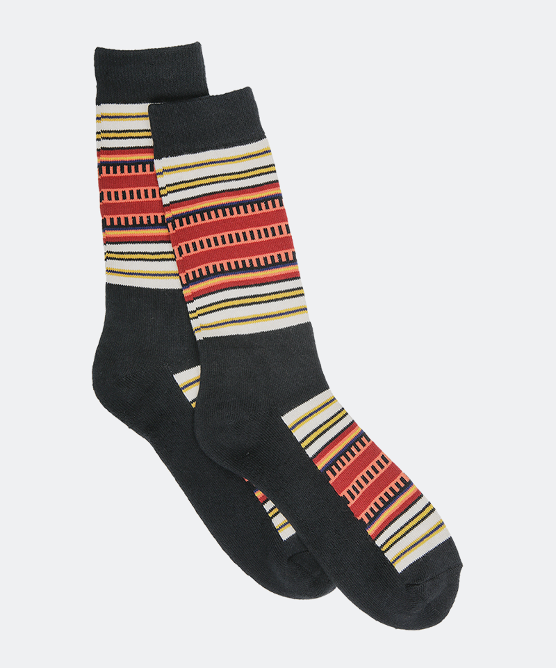 Acadia Stripe Crew Sock