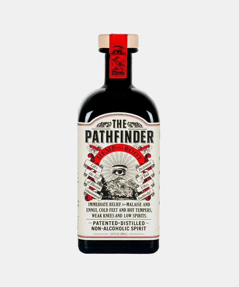 The Pathfinder Hemp and Root Non-Alcoholic Spirit