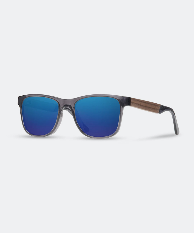 Trail Camp Sunglasses in Fog Walnut