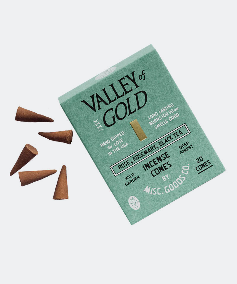 Valley of Gold Incense Cones