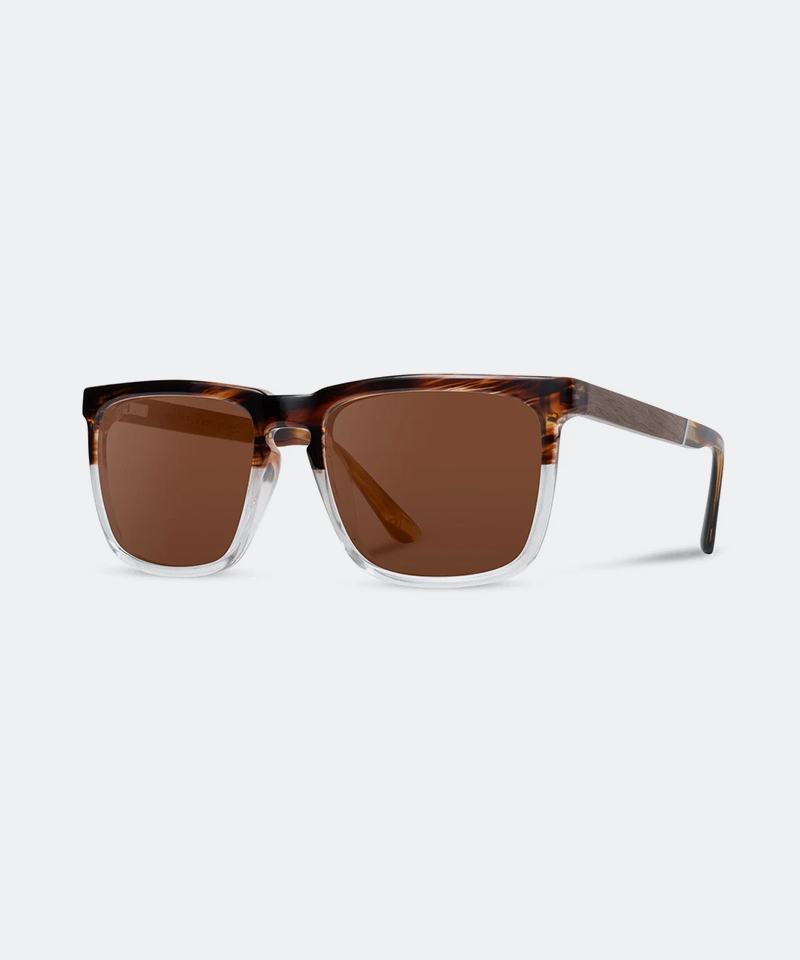 Ridge Camp Sunglasses in Whiskey Soda Walnut