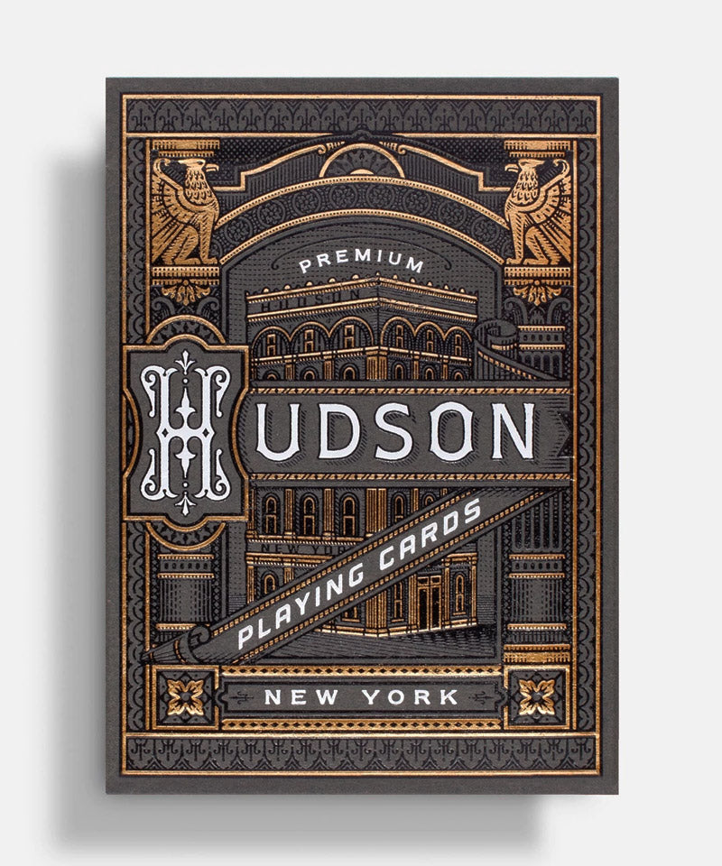 Black Hudson Playing Cards