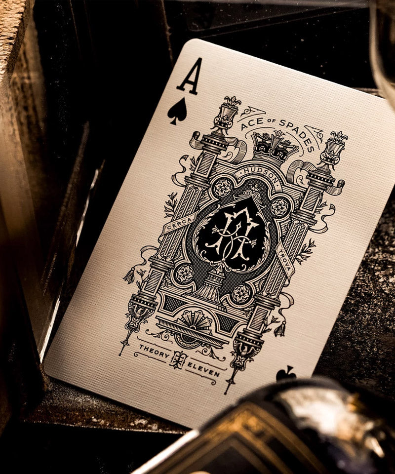 Black Hudson Playing Cards