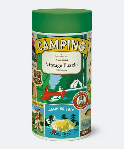 Camping Vintage Puzzle