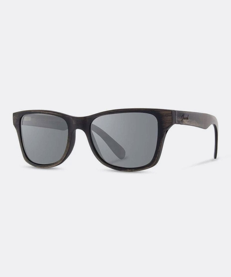 Canby Wood Sunglasses in Distressed Dark Walnut