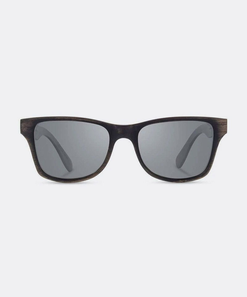 Canby Wood Sunglasses in Distressed Dark Walnut