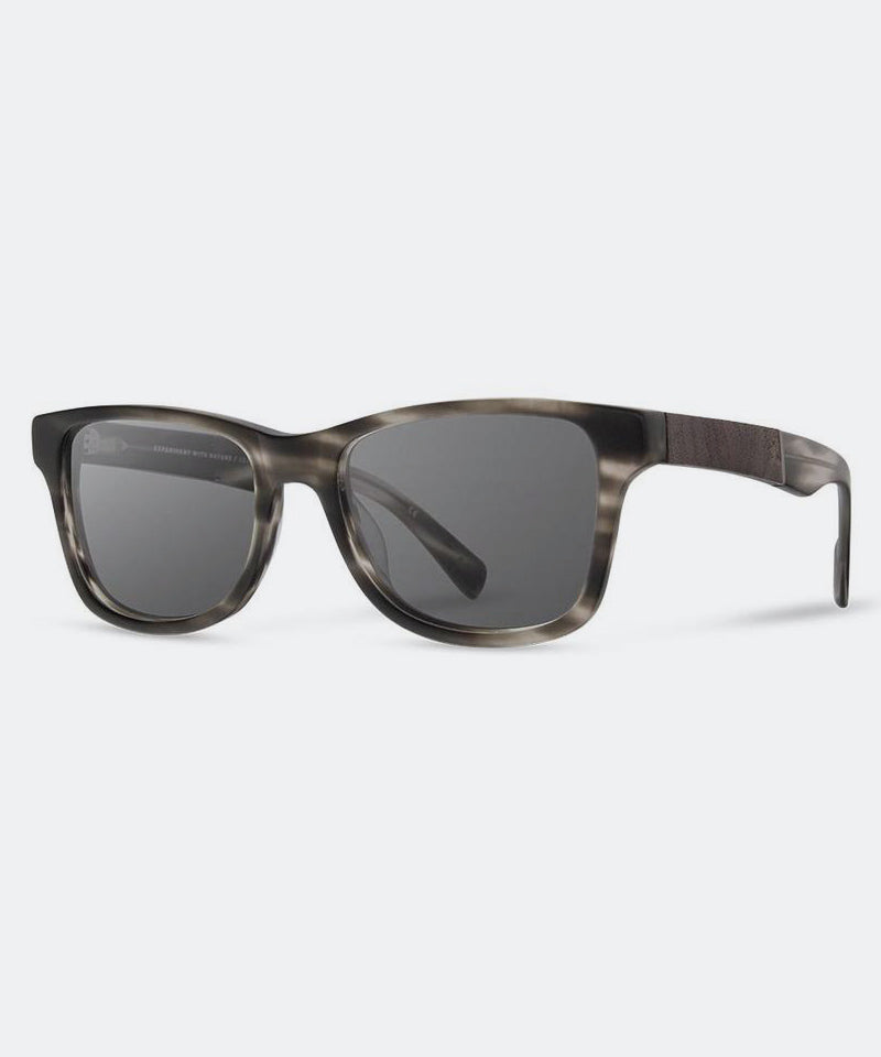 Canby Sunglasses in Matte Grey Elm Burl