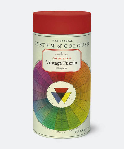 Color Wheel Vintage Puzzle