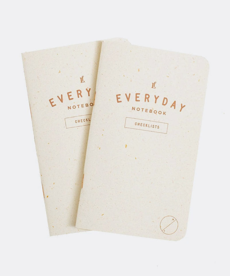 Everyday Checklists Notebook 2-pk