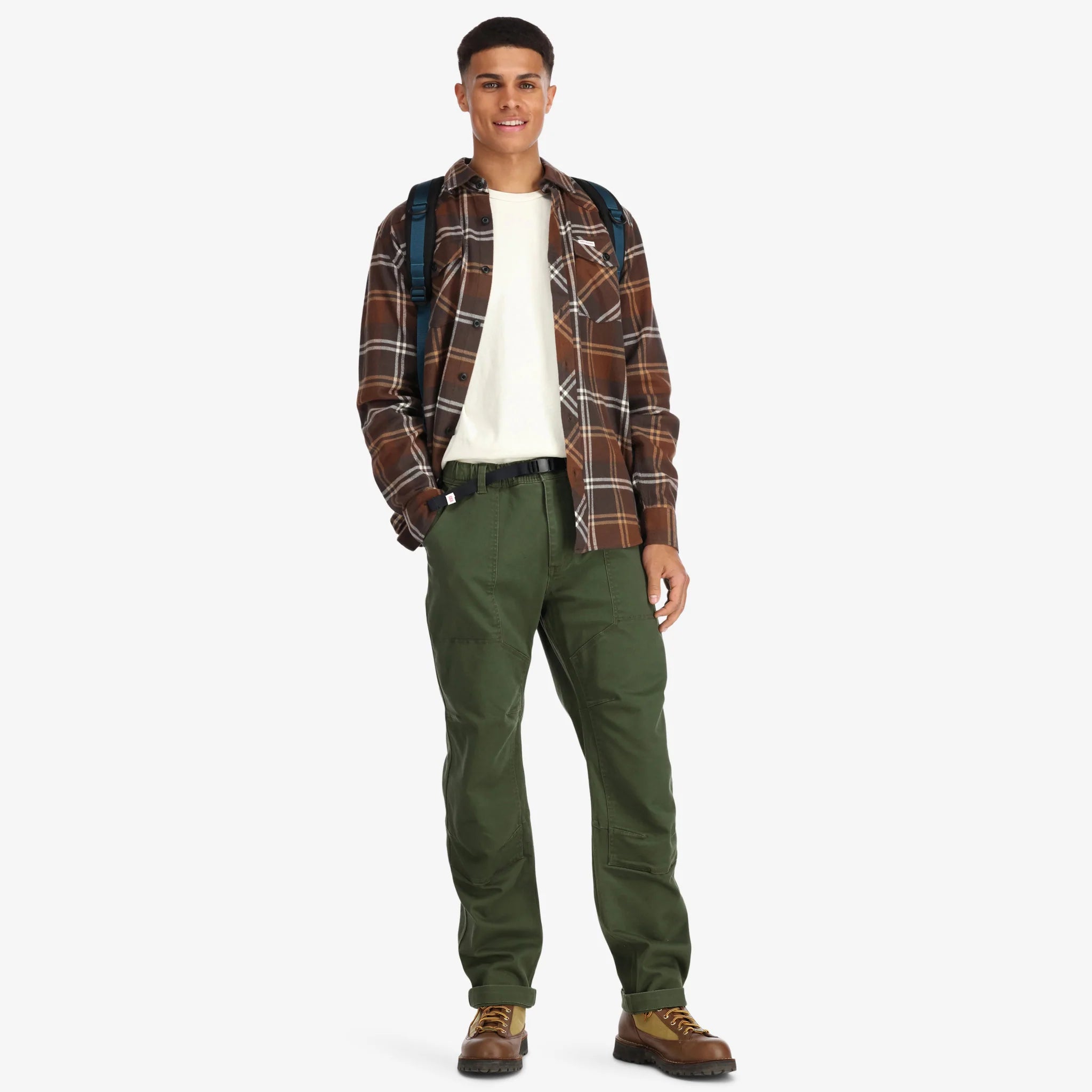 Mountain Shirt in Earth/Tan Plaid