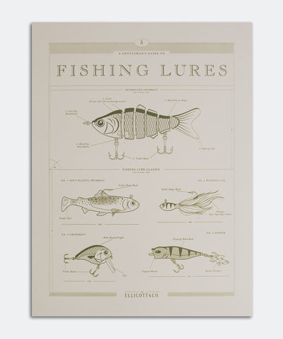 Fishing Lures Poster