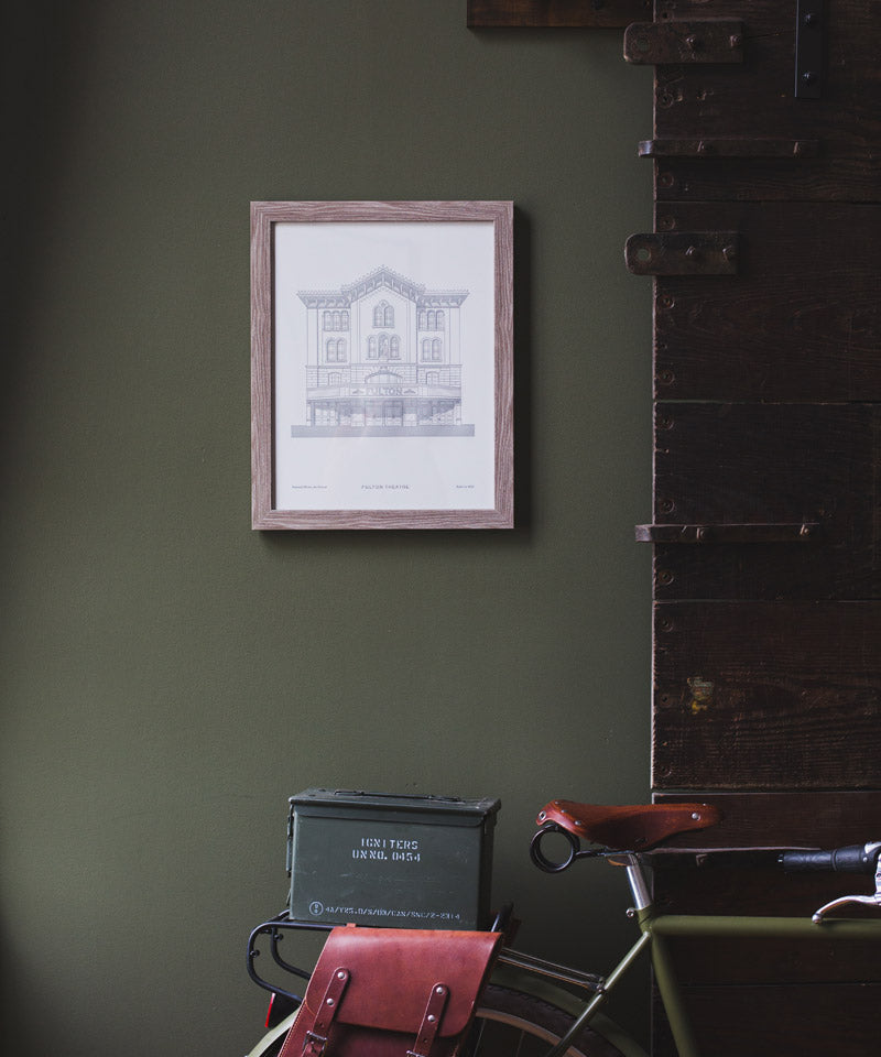 Fulton Theatre Letterpress Poster