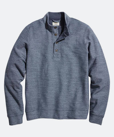 Clayton Textured Pullover in India Ink