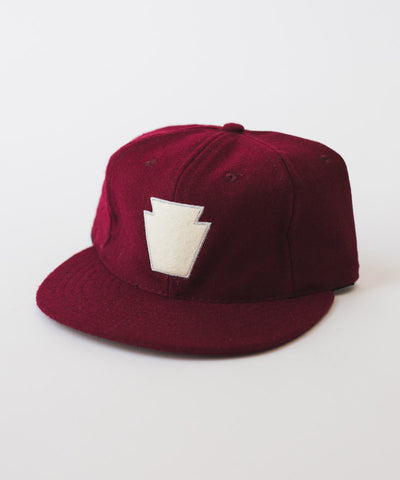 Keystone Cap in Dark Red