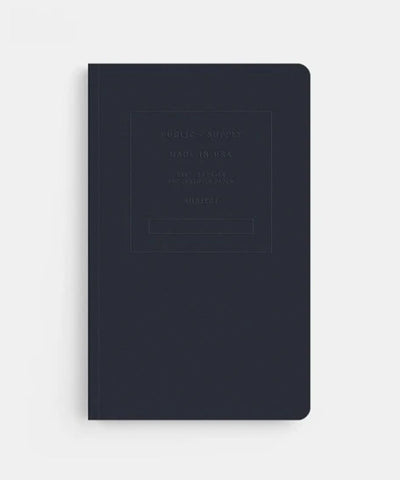 5"x8" Embossed Notebook in Night Shift