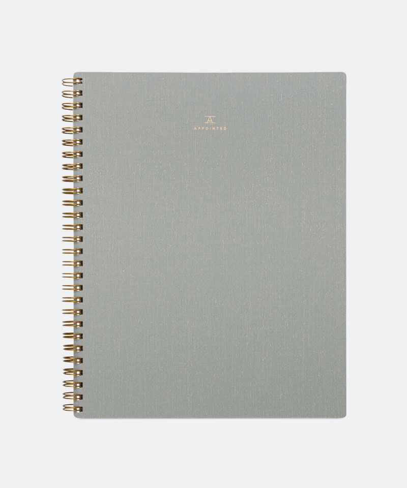 Notebook in Dove Gray