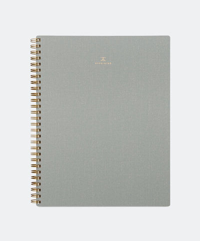 Notebook in Dove Gray