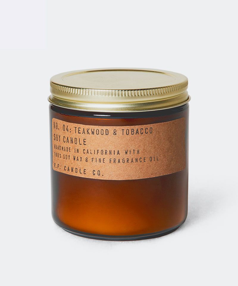 Teakwood & Tobacco Large Candle