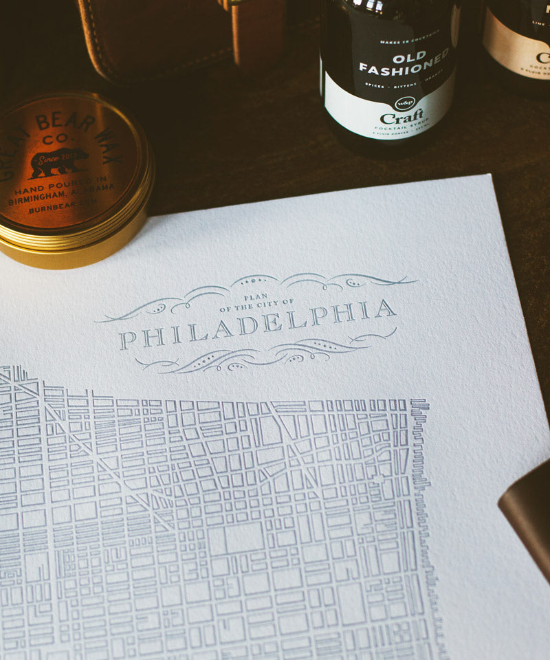 Philadelphia Map Poster