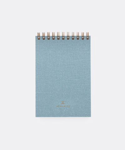 Pocket Notepad in Chambray Blue