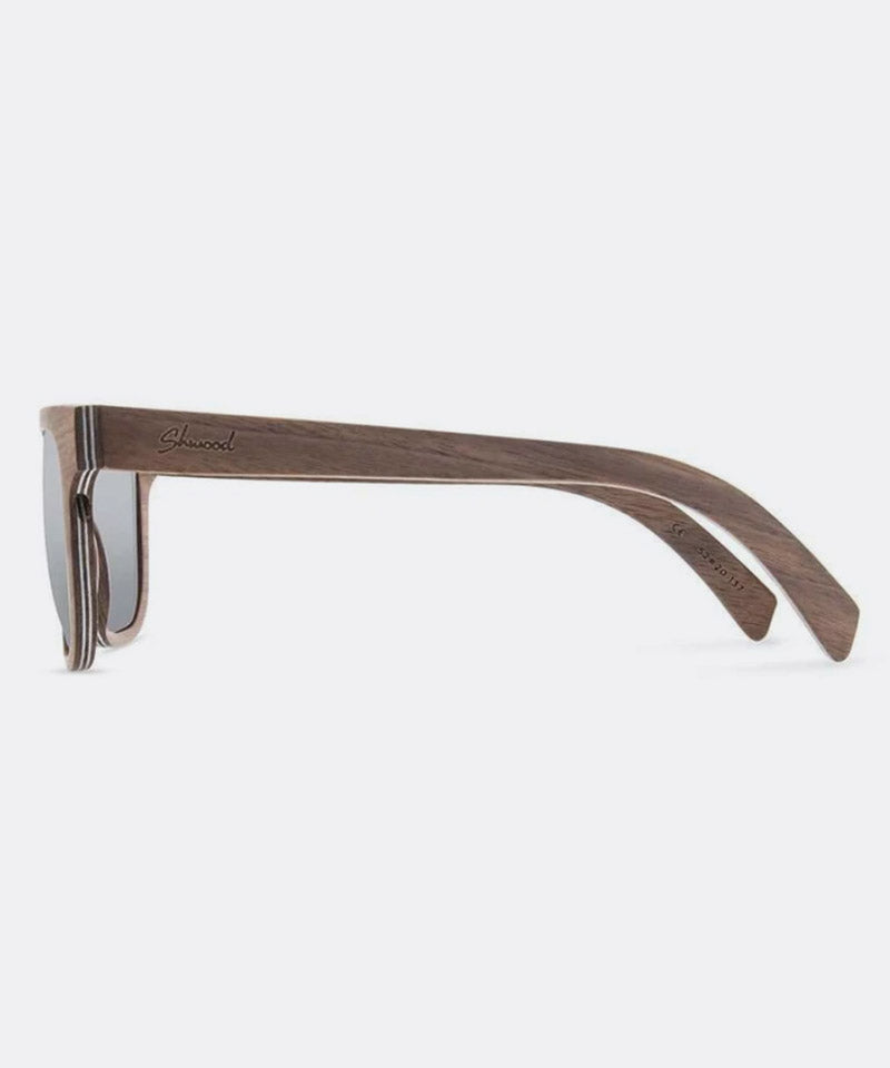 Prescott Wood Sunglasses in Walnut
