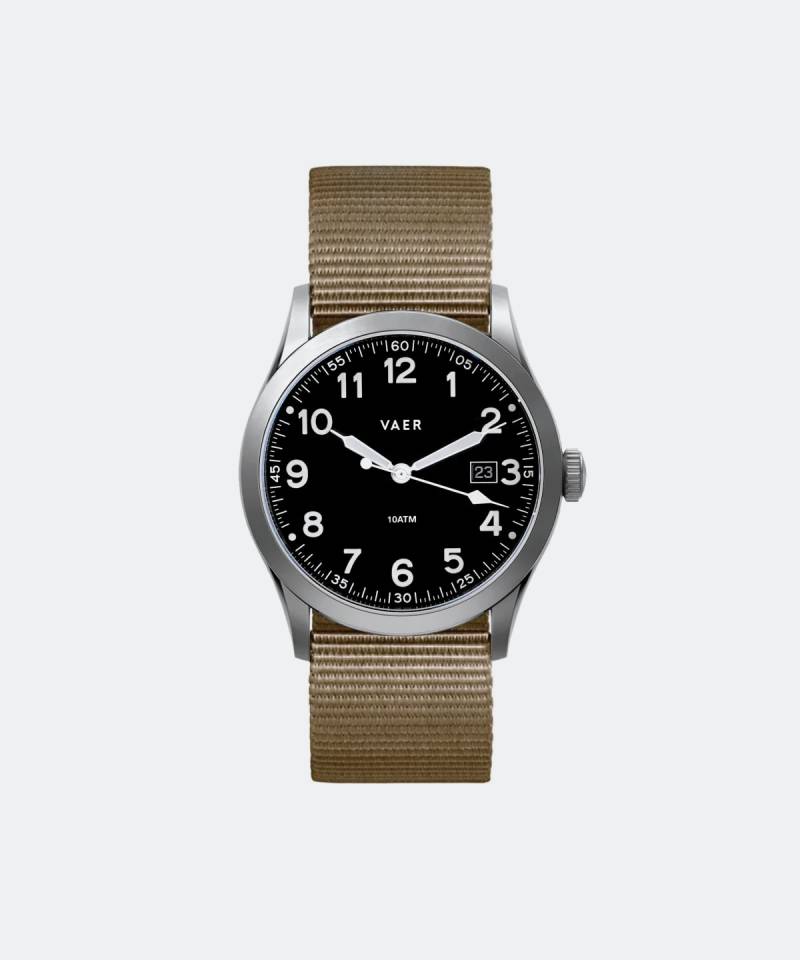 S3 Calendar Field Watch in Black