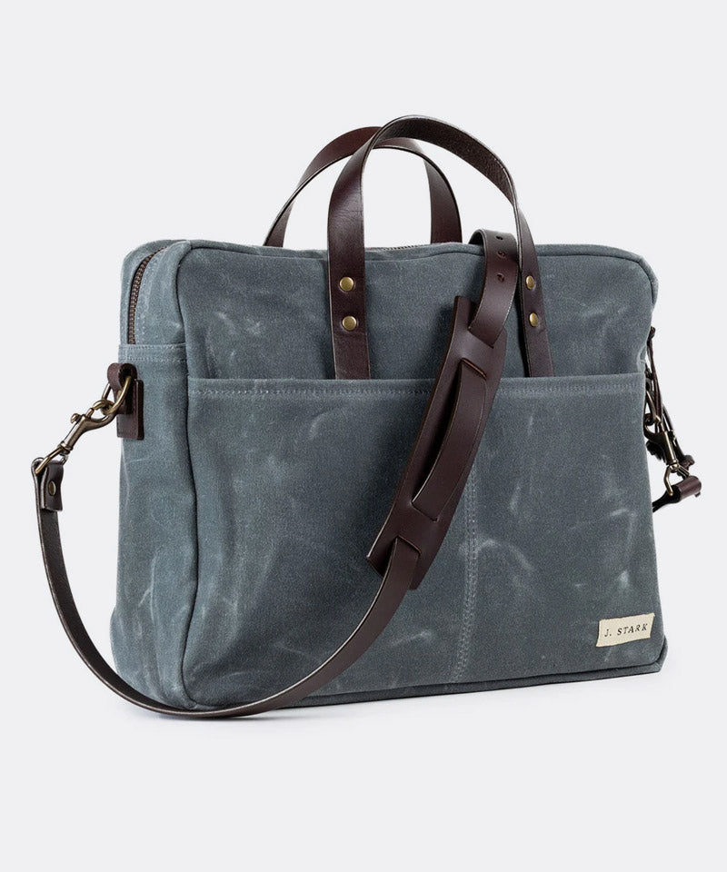 Prospect Briefcase in Charcoal