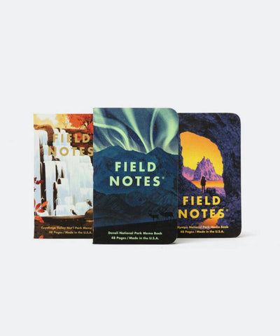 National Parks Field Notes 3-Pack Series E